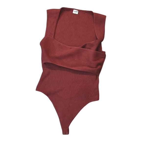 Abercrombie & Fitch Tops - Abercrombie & Fitch Red Bodysuit